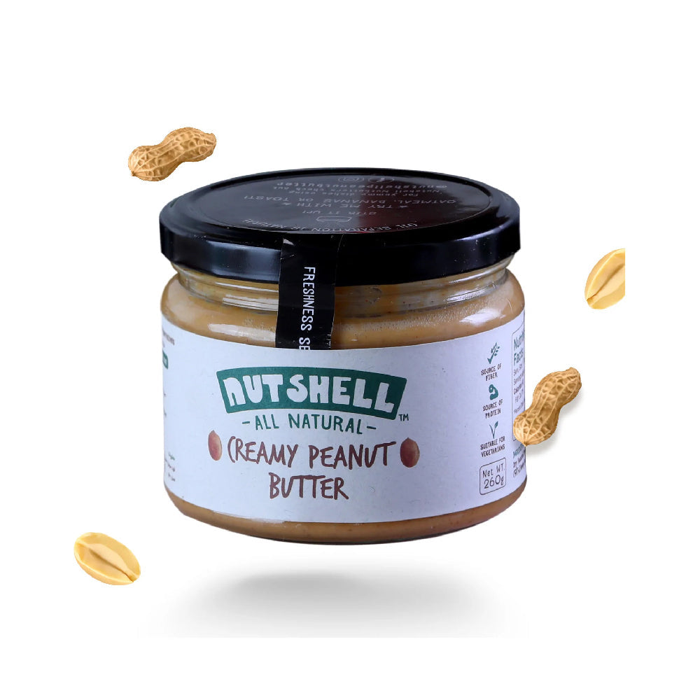 Nutshell Creamy Peanut Butter 260gm