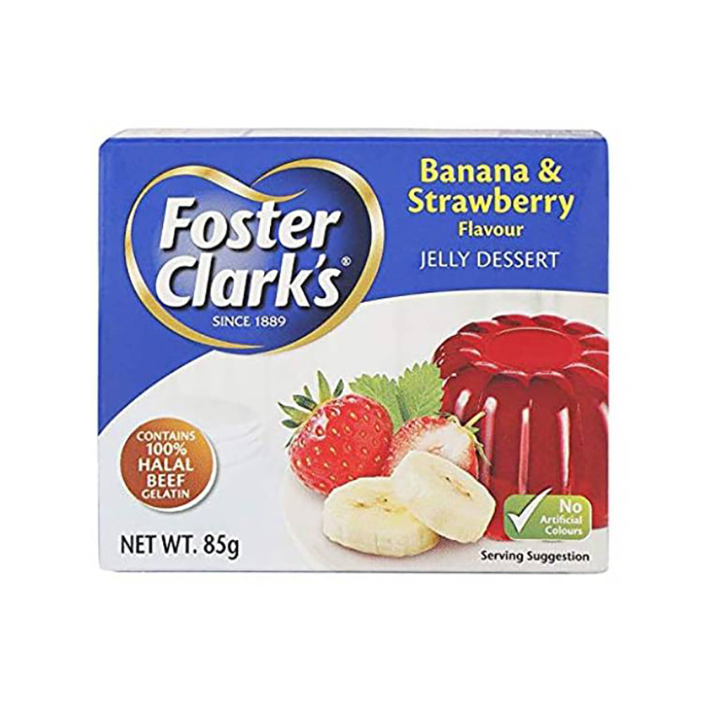 Foster Clark's Jelly Strawberry Banana 85G