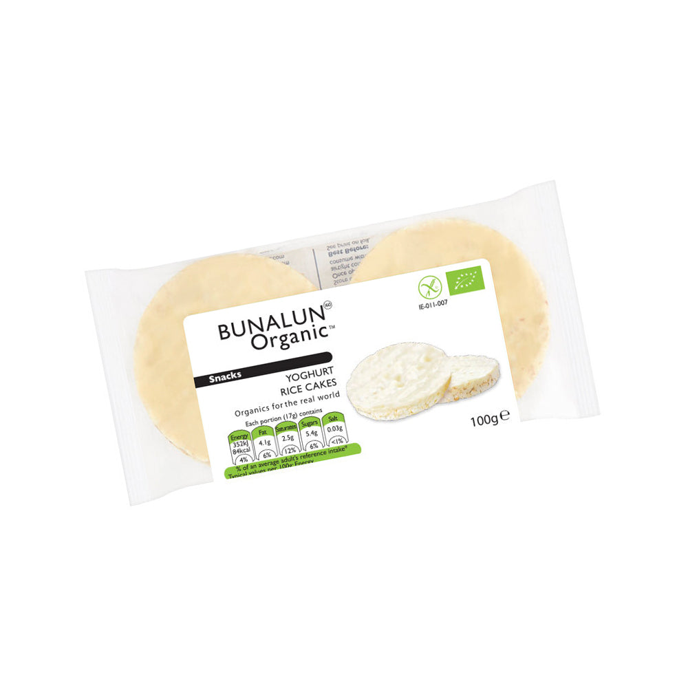 Bunalun Organic Yoghurt Rice Cakes 100gm