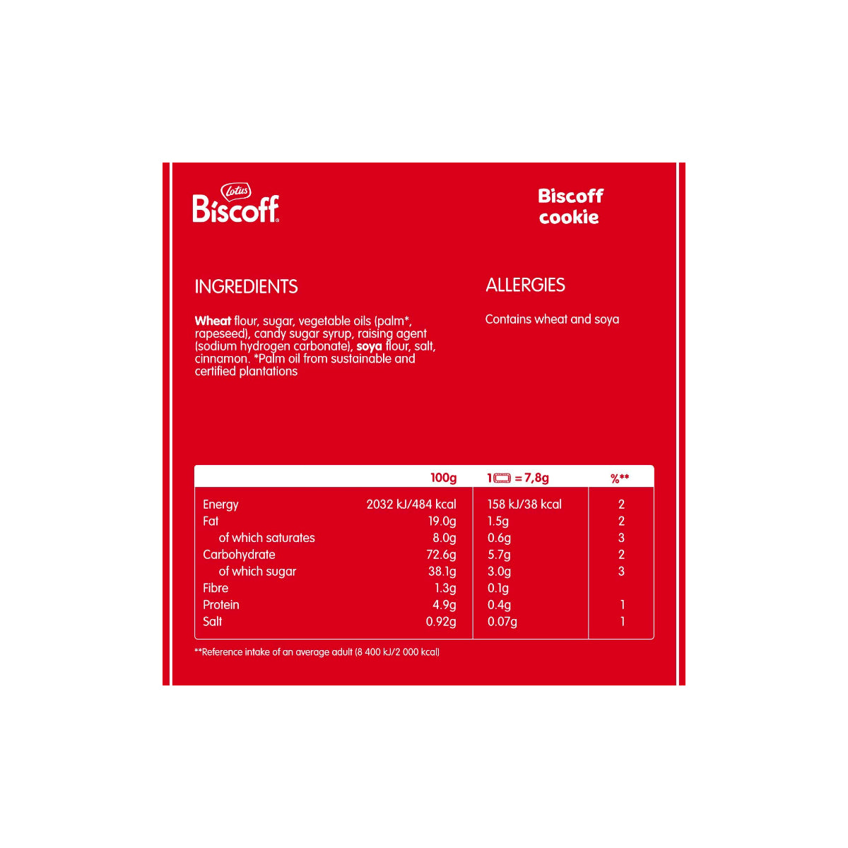 Lotus Biscoff Biscuits 312.5g