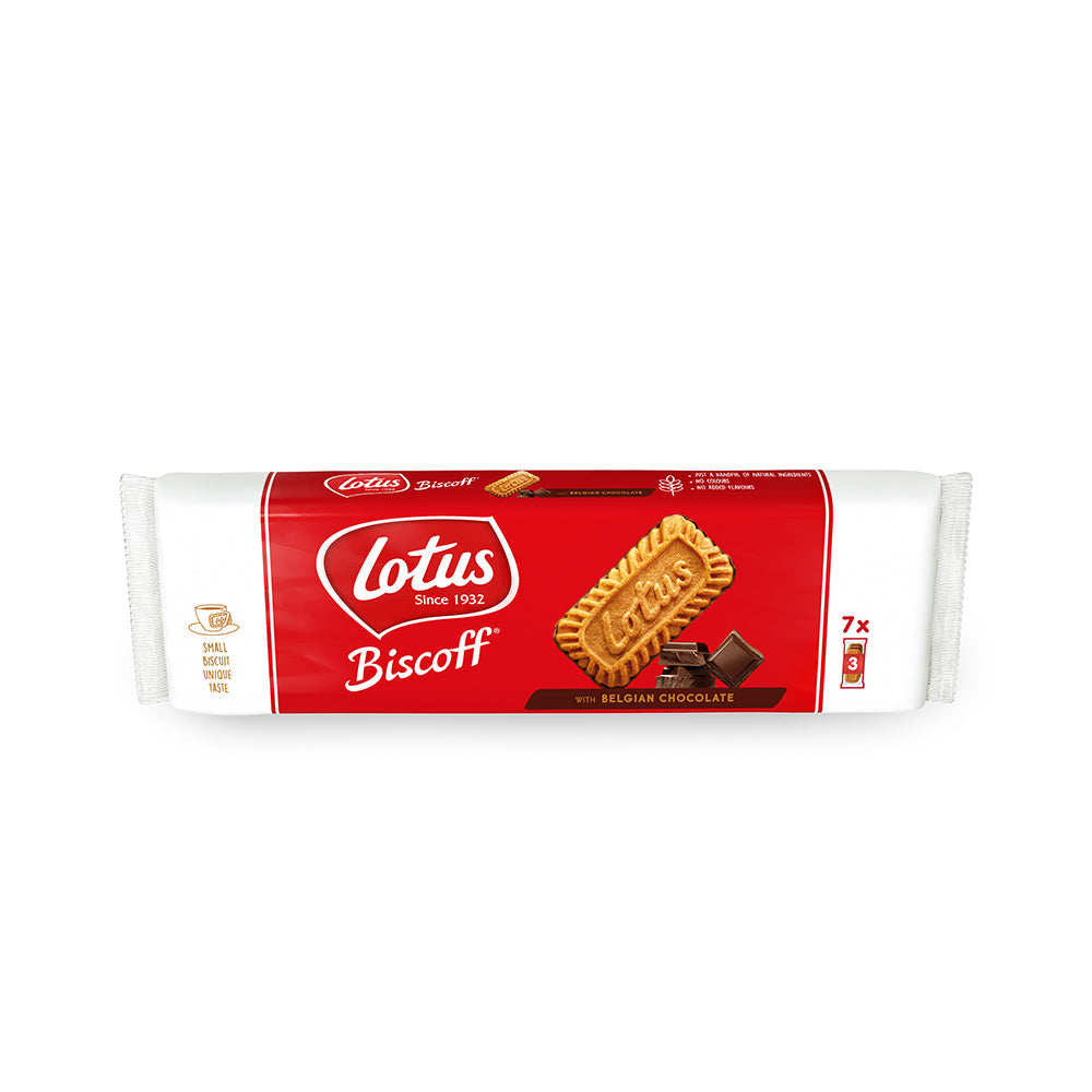 Lotus Biscoff Biscuits w/ Chocolate 154G