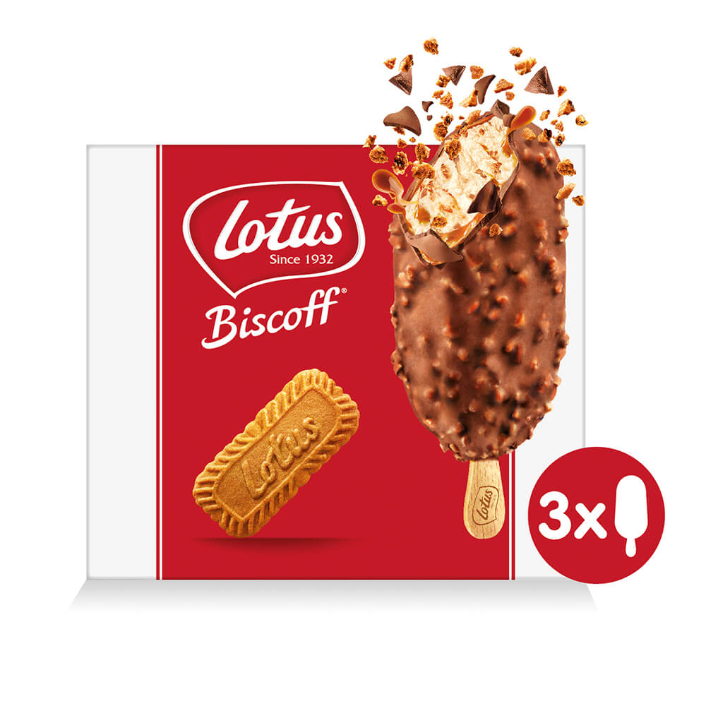 Lotus Biscoff Ice Cream Stick 90mlx3