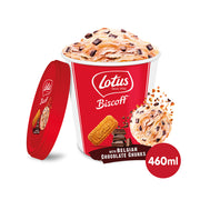 Lotus Biscoff Ice Cream with Belgian Chocolate Chips 460ml