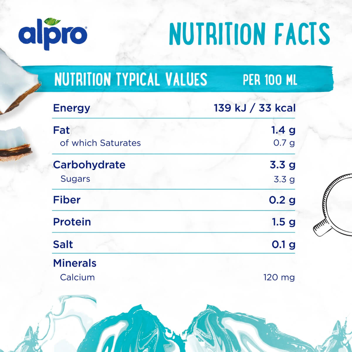 Alpro Barista Coconut Drink 1L