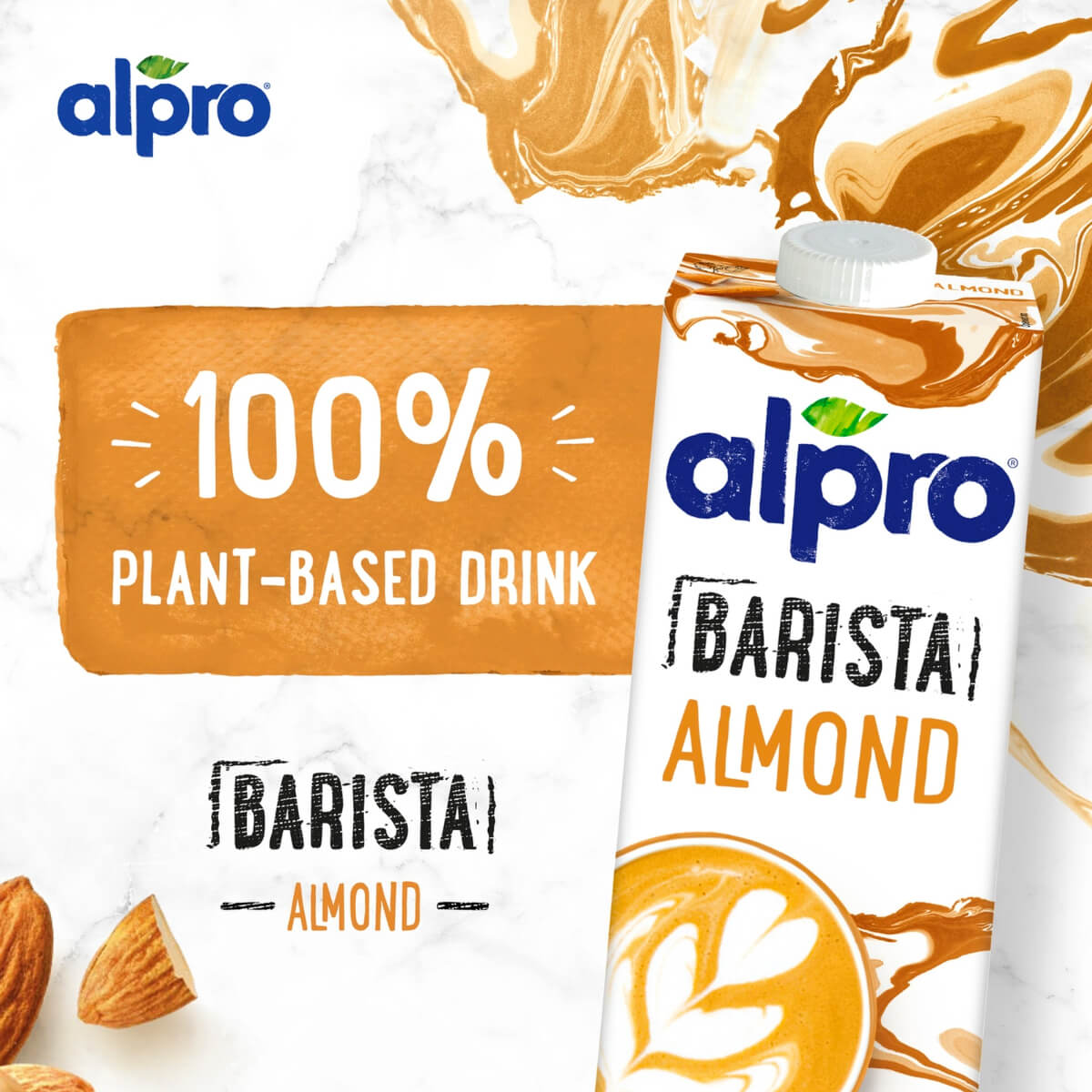 Alpro Barista Almond Drink 1L