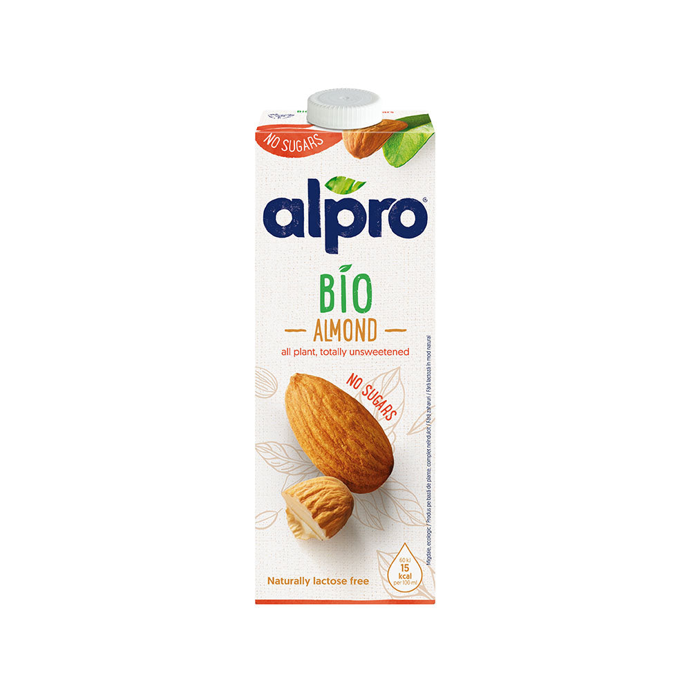 Alpro Bio Almond Drink Unsweetened 1L