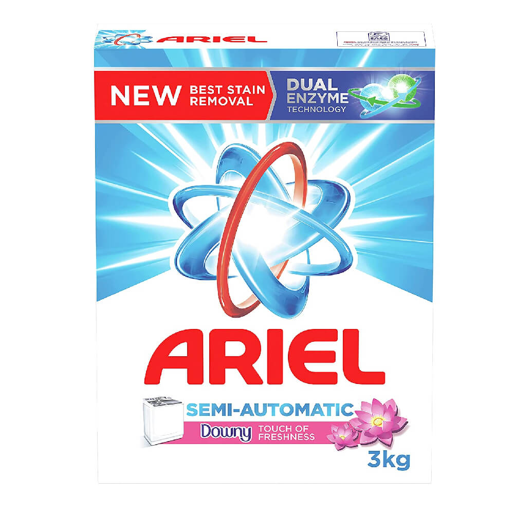 Ariel Detergent Concentr Blue Downy Touch 3Kg