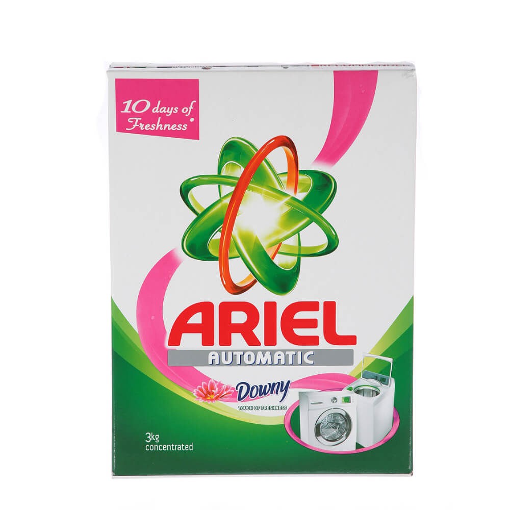 Ariel Green with Touch Downy Detergent Powder 3kg