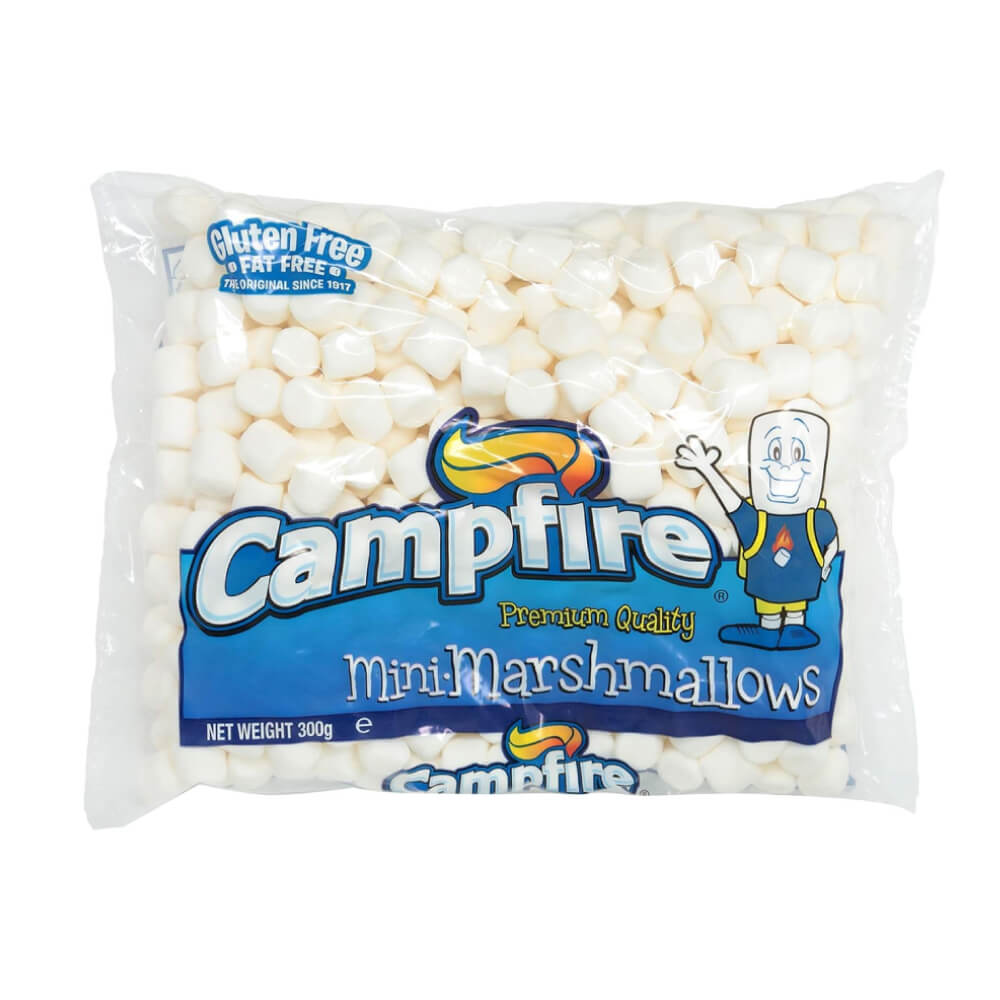 Campfire Mini Marshmallows White 300gm