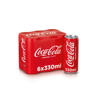 Coca-Cola Classic Can 330mlx6