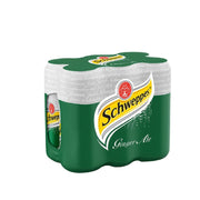 Schweppes Ginger Ale Can 300mlx6