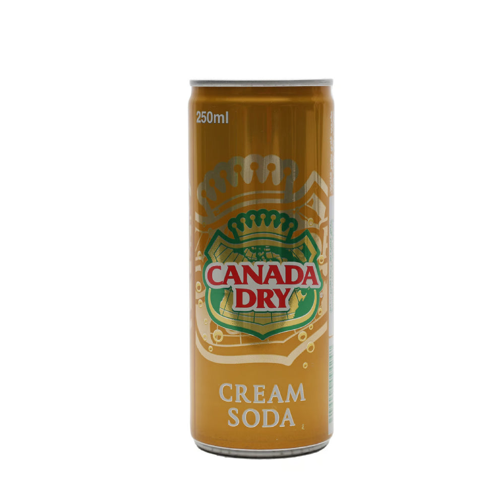 Canada Dry Cream Soda Soft Drink 250ml