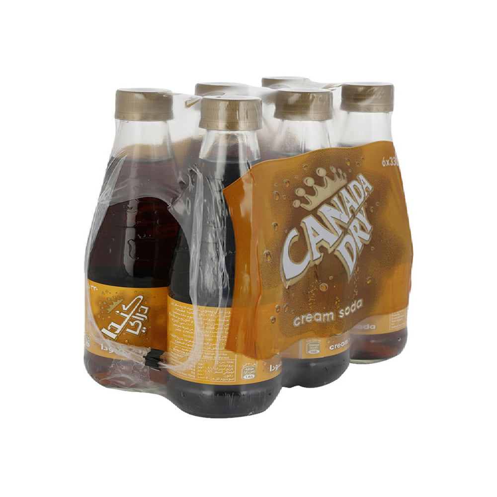 Canada Dry Cream Soda NRB 6x330ml