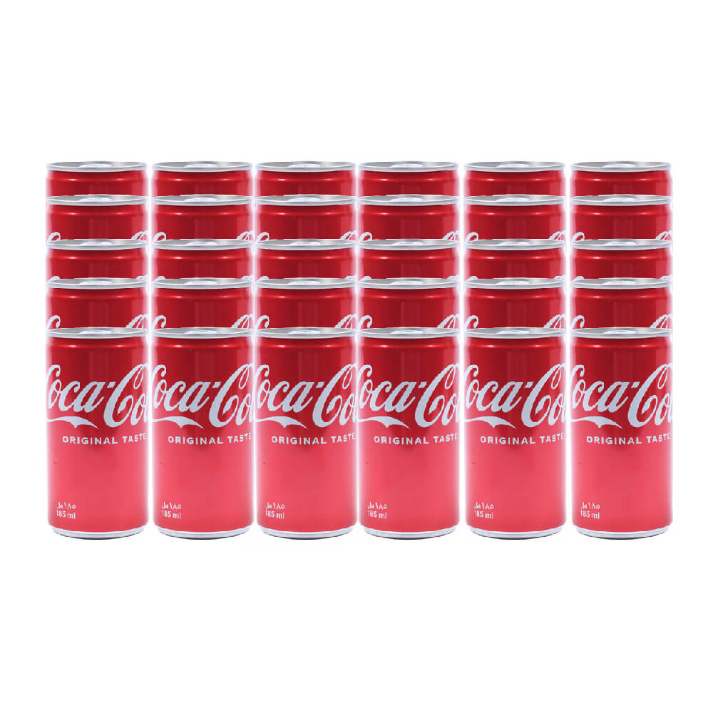Coca Cola Original Taste Classic Can 30x185ml