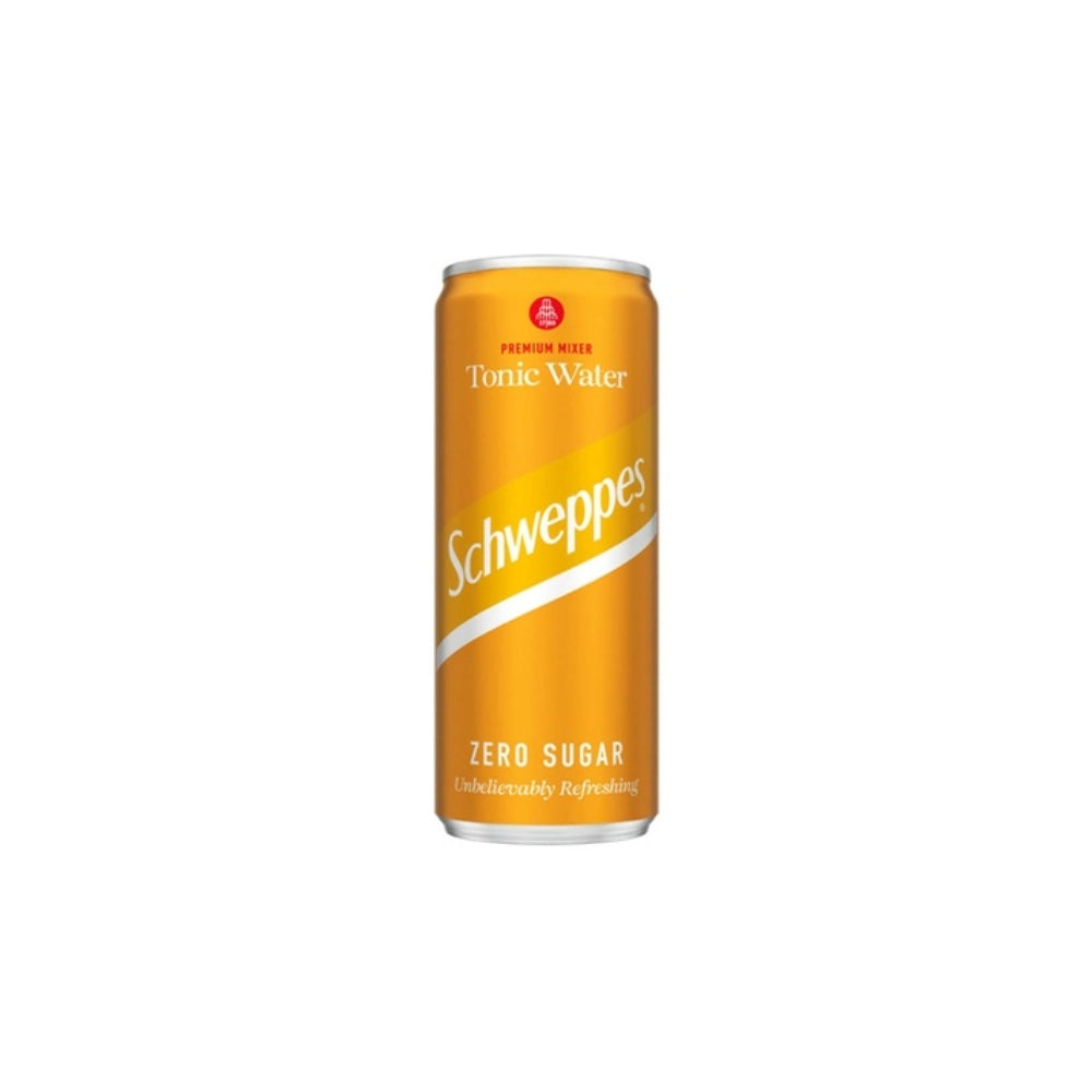 Schweppes Tonic Zero Can 250m