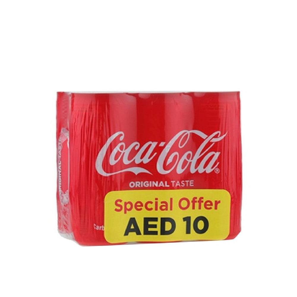 Coca-Cola Can 245mlx6