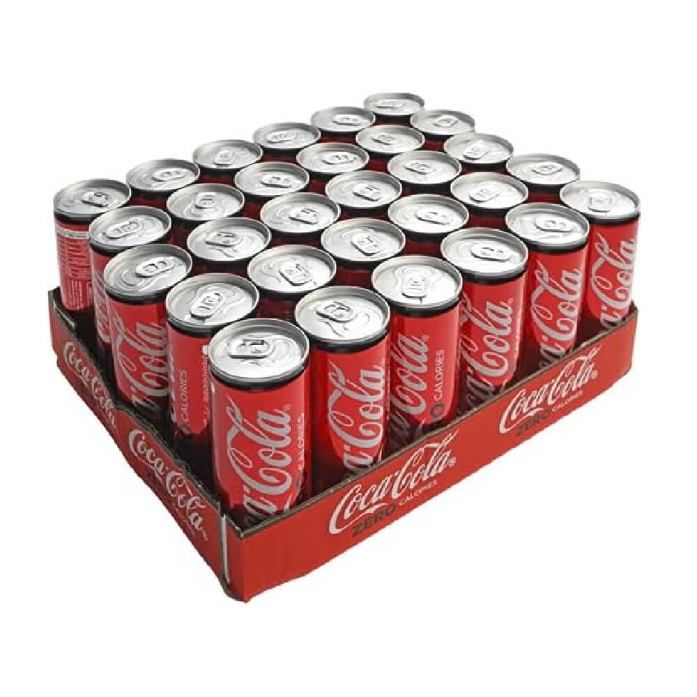 Coa Cola Zero Calories 30x185ml
