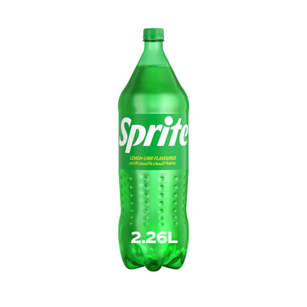 Sprite Lemon Lime Flavoured Carbonated Soft Drink 2.26L