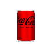 Coca Cola Zero Calories Carbonated Soft Drink 155ml