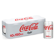 Coca Cola Light Carbonated Soft Drink 10x155ml
