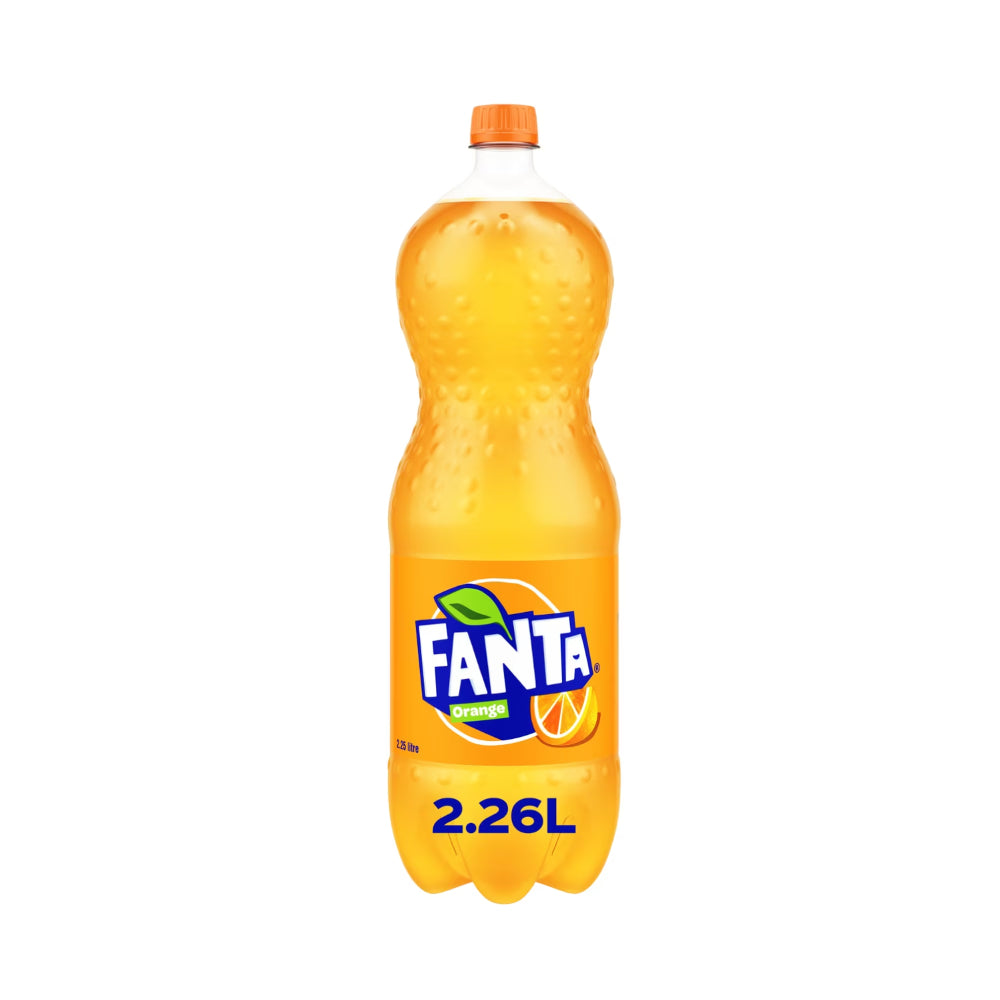Fanta Orange Flavoured Soft Drinks 2.26L