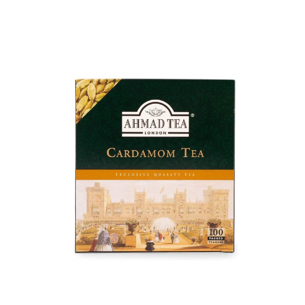 Ahmad Tea Cardamon Tea 100x2G Tagged Tea Bags
