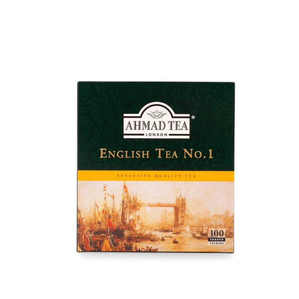 Ahmad Tea English Tea No 1 100x2G Tagged Tea Bags