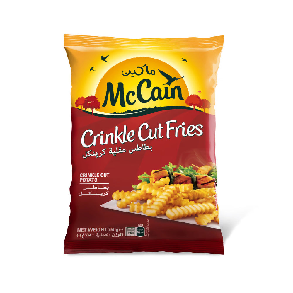 McCain Crinkle Cut Potato Fries 750gm