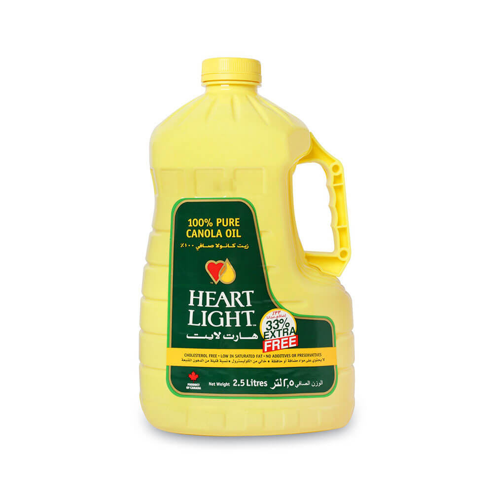 Heartlight Canola Oil 1.89LT + 33% Extra