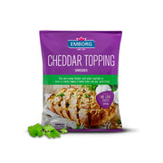 Emborg Shredded Cheddar Topping Cheese 200g