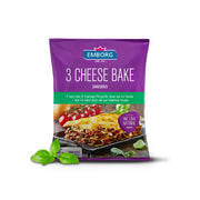 Emborg Shredded 3 Cheese Bake 200g