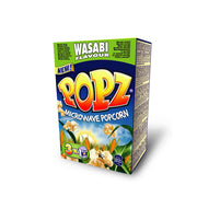 POPZ Microwave Popcorn Wasabi 85Gx3