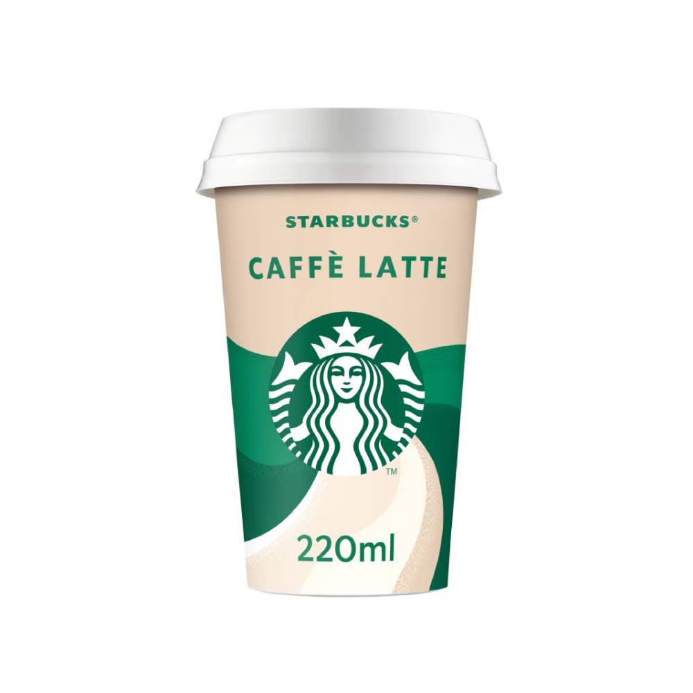 Starbucks Caffe Latte Coffee Drink 220ml