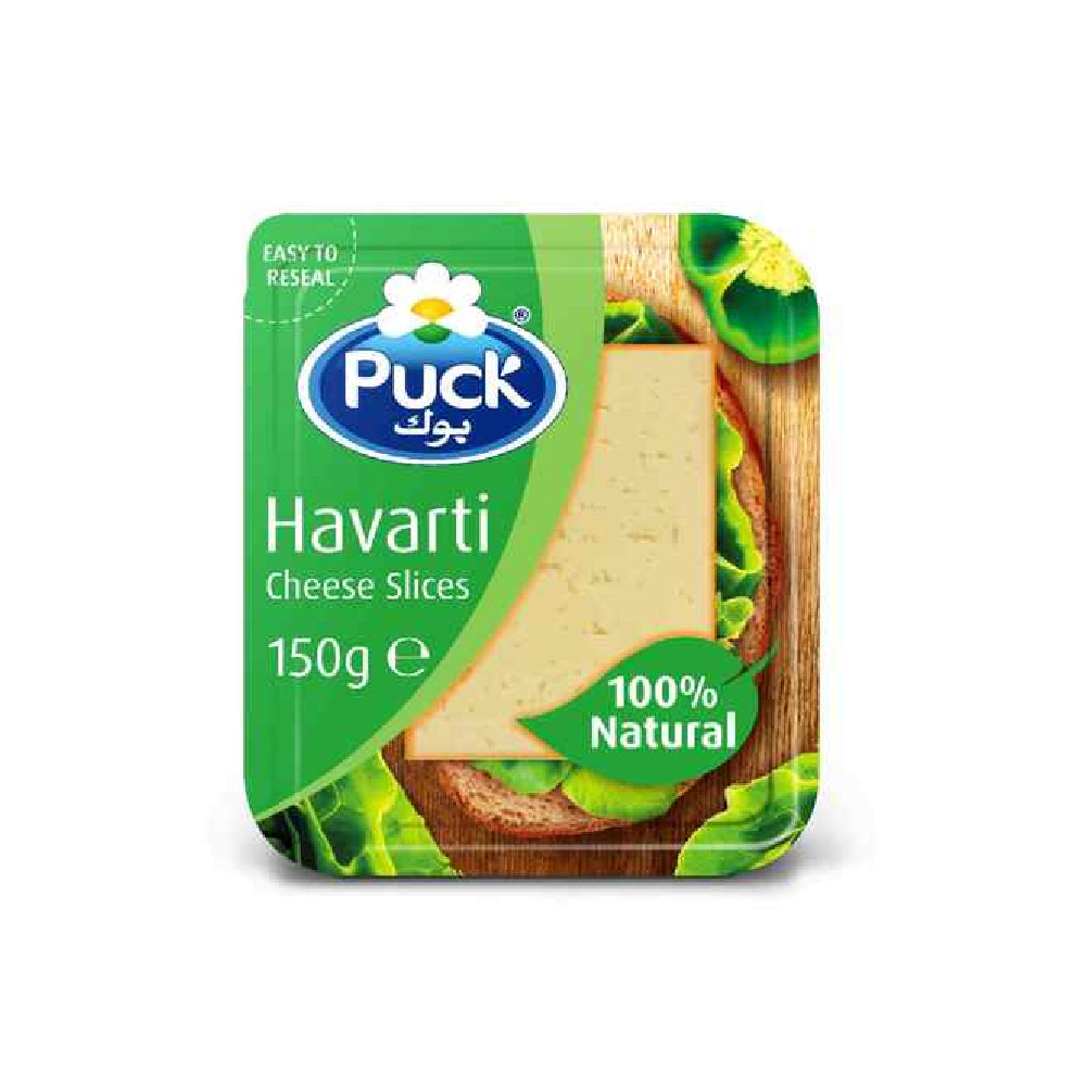 Puck Havarti Slices 150G