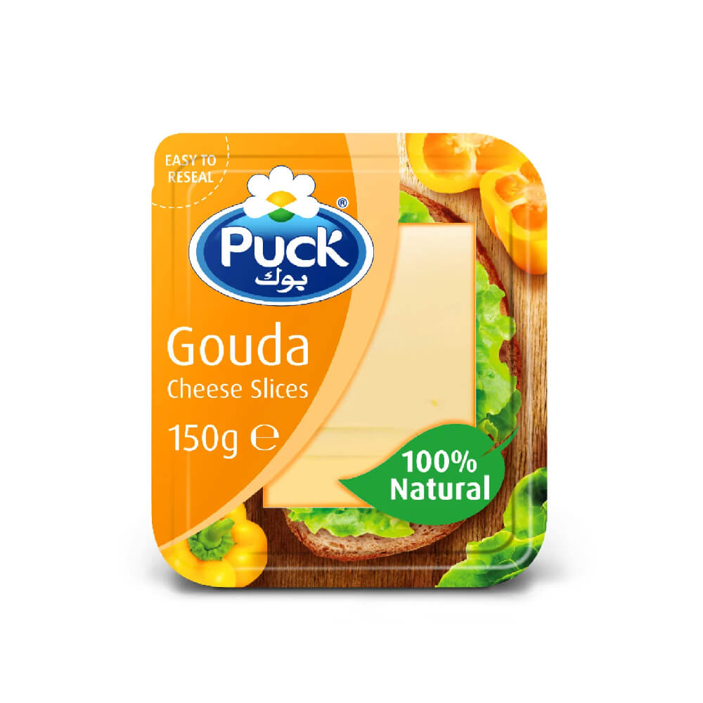 Puck Gouda Cheese Slices 150Gm