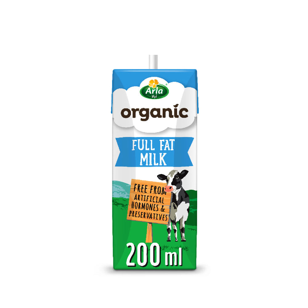 Arla Organic Milk Full Fat 200ml