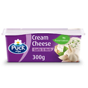 Puck Cream Cheese Garlic & Herbs Spread 300Gm