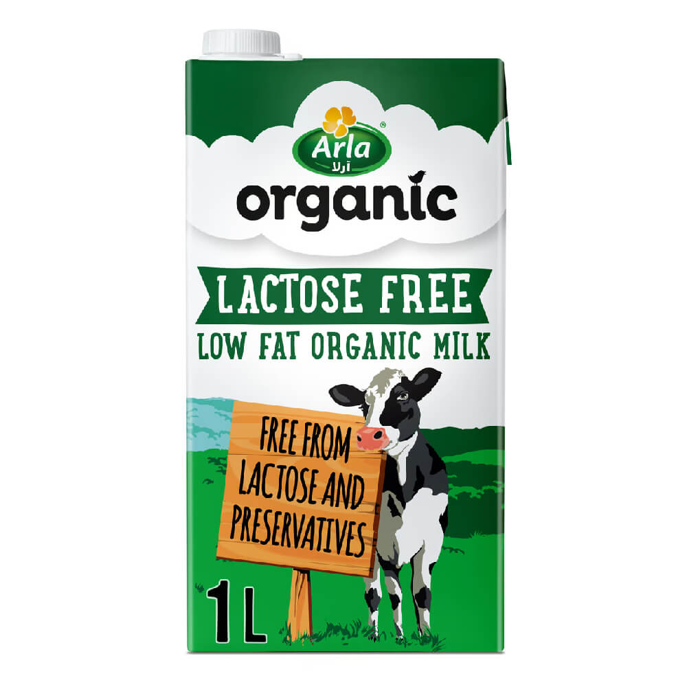 Arla Organic Lactose Free Milk 1L