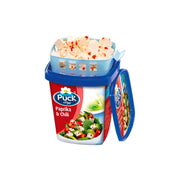 Puck Paprika & Chilli Cubed Feta Cheese 200g
