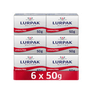 Lurpak Mini Unsalted 6x50g