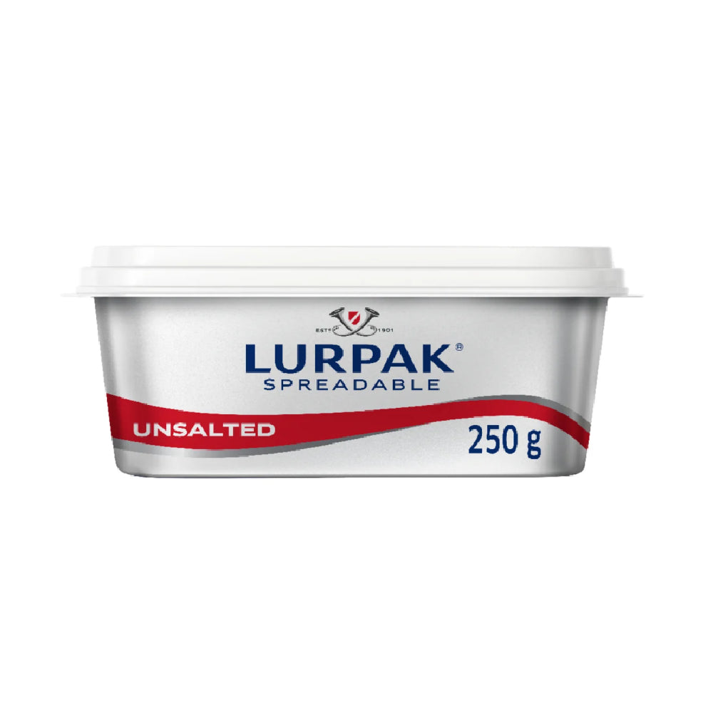 Lurpak Spreadable Cups Unsalted 250G