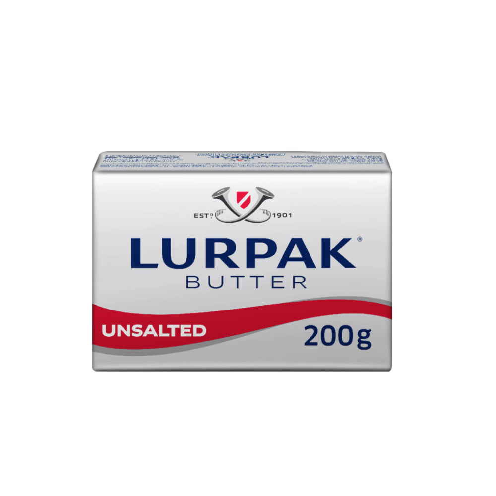 Lurpak Unsalted Butter 200Gm