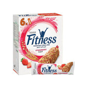Fitness Strawberry Cereal Bar 23.5Gx6's