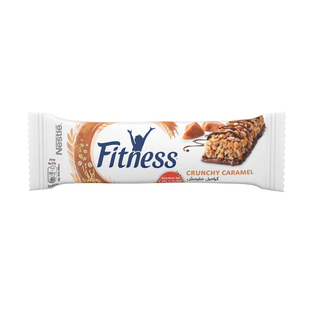 Nestle Fitness Crunchy Caramel Cereal Bar 23.5gm