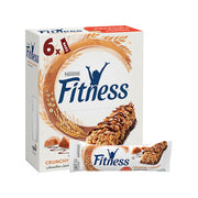 Fitness Crunchy Caramel Cereal Bar 23.5Gx6's