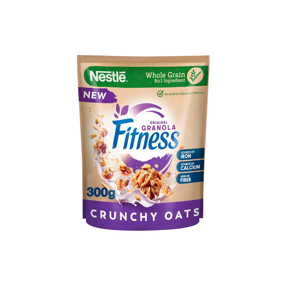 Nestle Fitness Original Crunchy Oats Granola Cereals 300g