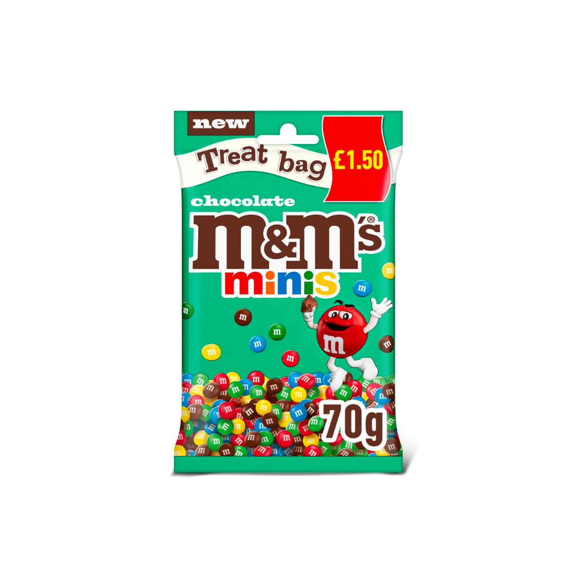 M&M's Minis Treat Bag Chocolate 70g