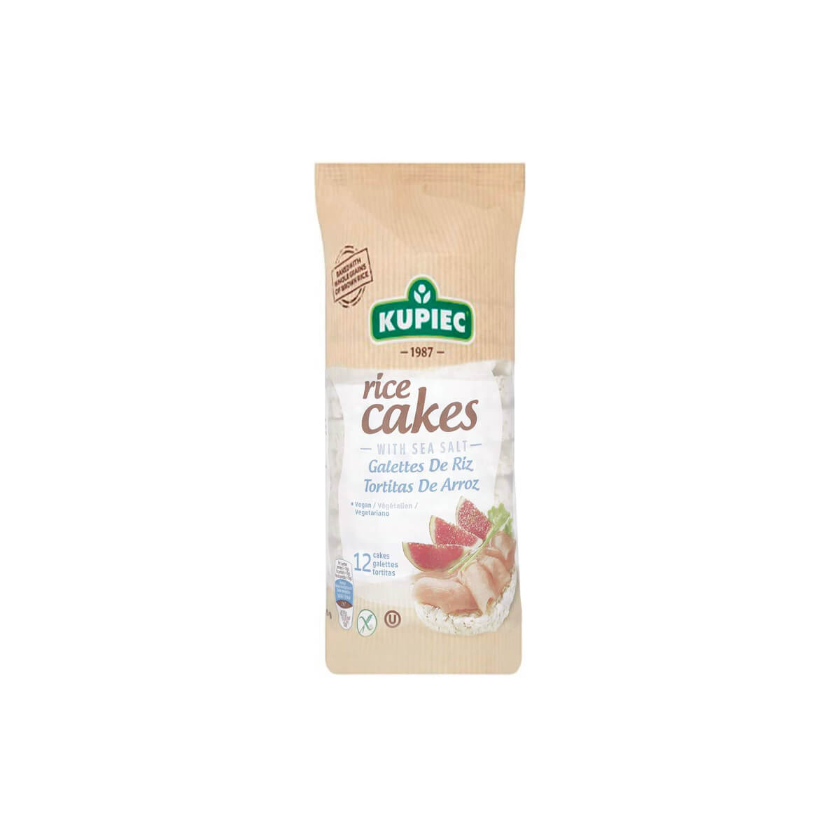Kupiec Rice Cake With Salt 120g