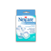 Nexcare Clear Waterproof Bandages 30 Pieces Assorted