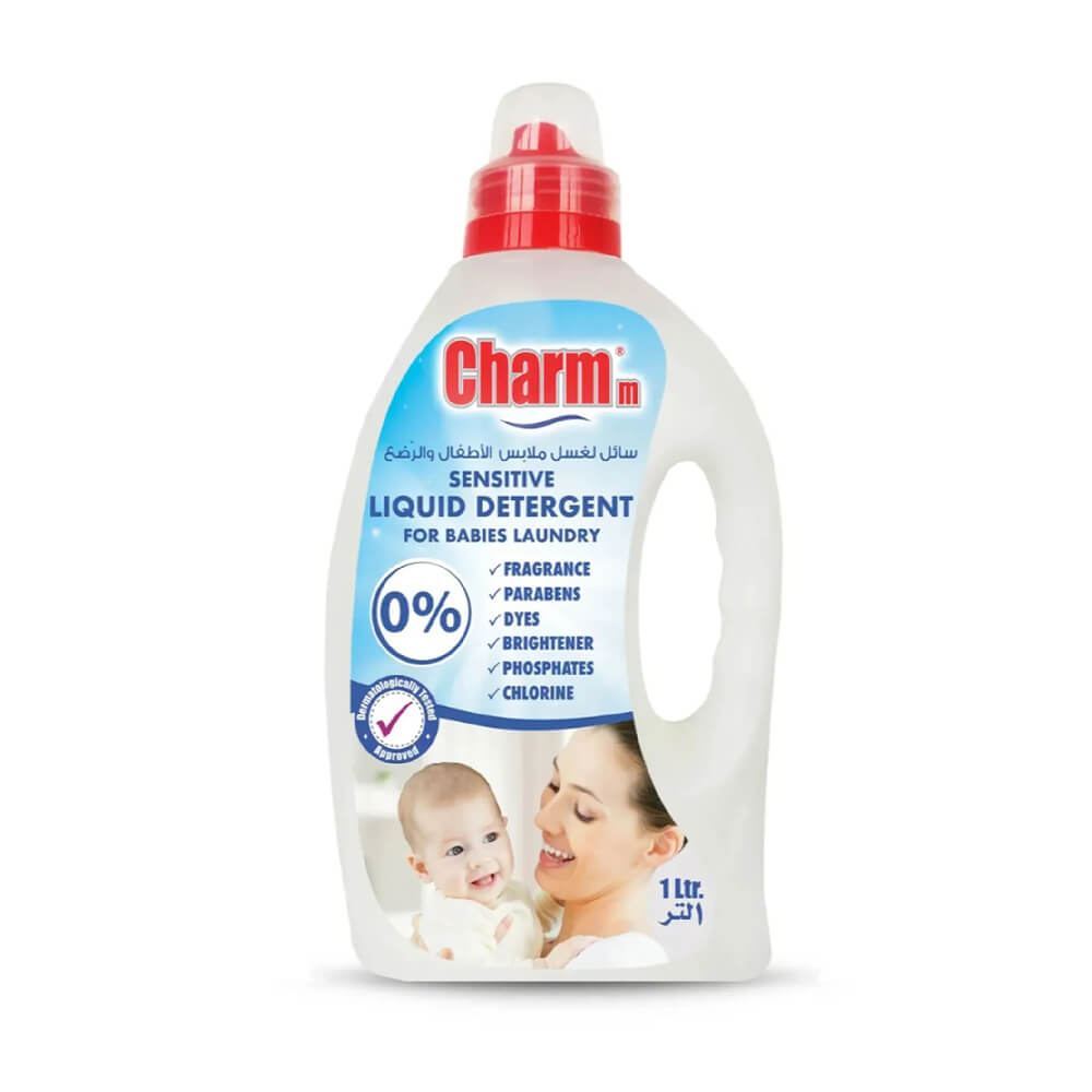 Charmm Sensitive Laundry Liquid For Babies 1L